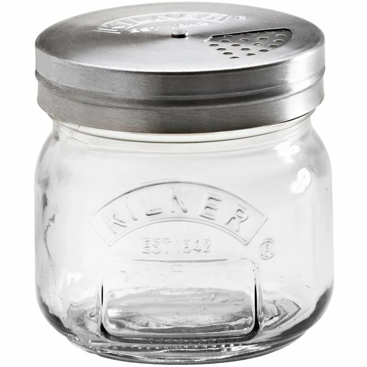 KILNER Jar With Shaker Lid 250ml 1 KILNER Jar With Shaker Lid 250ml