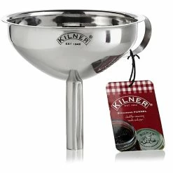 KILNER Stainless Steel Straining Funnel