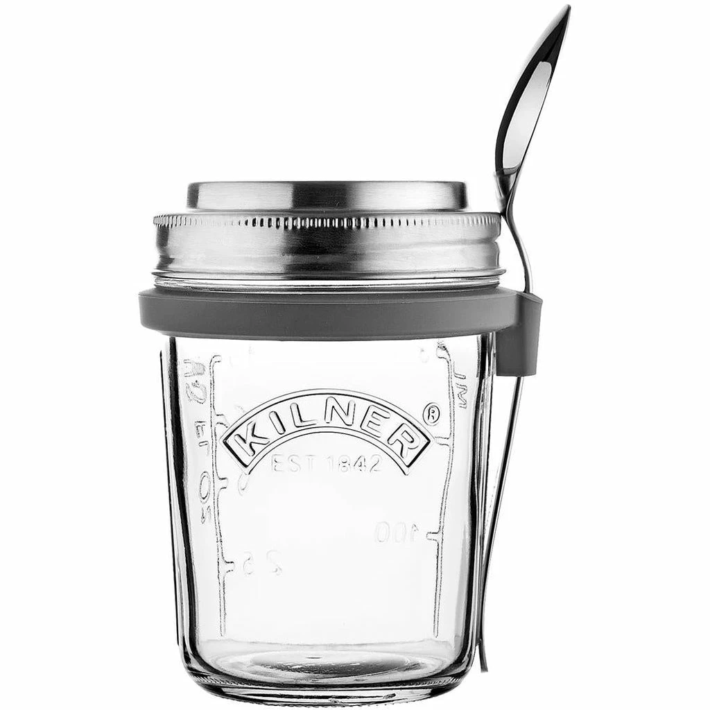 KILNER Breakfast Jar Set - 350ml 1 KILNER Breakfast Jar Set - 350ml