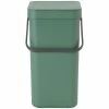 Brabantia Waste Bin Sort & Go 12L - Fir Green