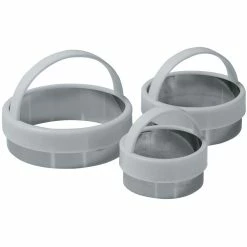 Avanti Straight Edge Cookie Cutters - Set of 3