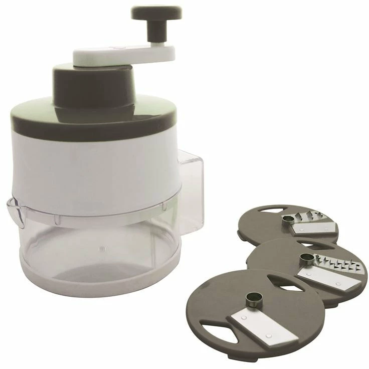 Avanti Spiretti Drum Spiralizer Veg Slicer - 3 Blade 1 Avanti Spiretti Drum Spiralizer Veg Slicer - 3 Blade