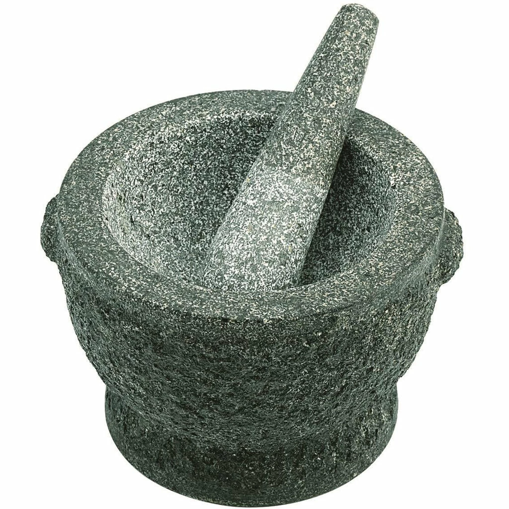 Avanti Rough Green Mortar And Pestle - 20cm 1 Avanti Rough Green Mortar And Pestle - 20cm
