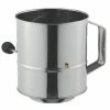 Avanti Stainless Steel Crank Handle Flour Sifter - 5 Cup
