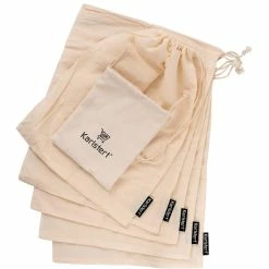 Karlstert Muslin Produce Bags - 5 Piece Set