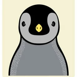 Karlstert Natural Beeswax Sandwich Pouch - Penguin