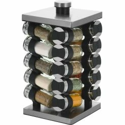 Avanti Rotating Spice Rack Set - 20 Jars