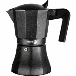 Fagor Tiramisu 9 Cup Aluminium Espresso Maker Charcoal