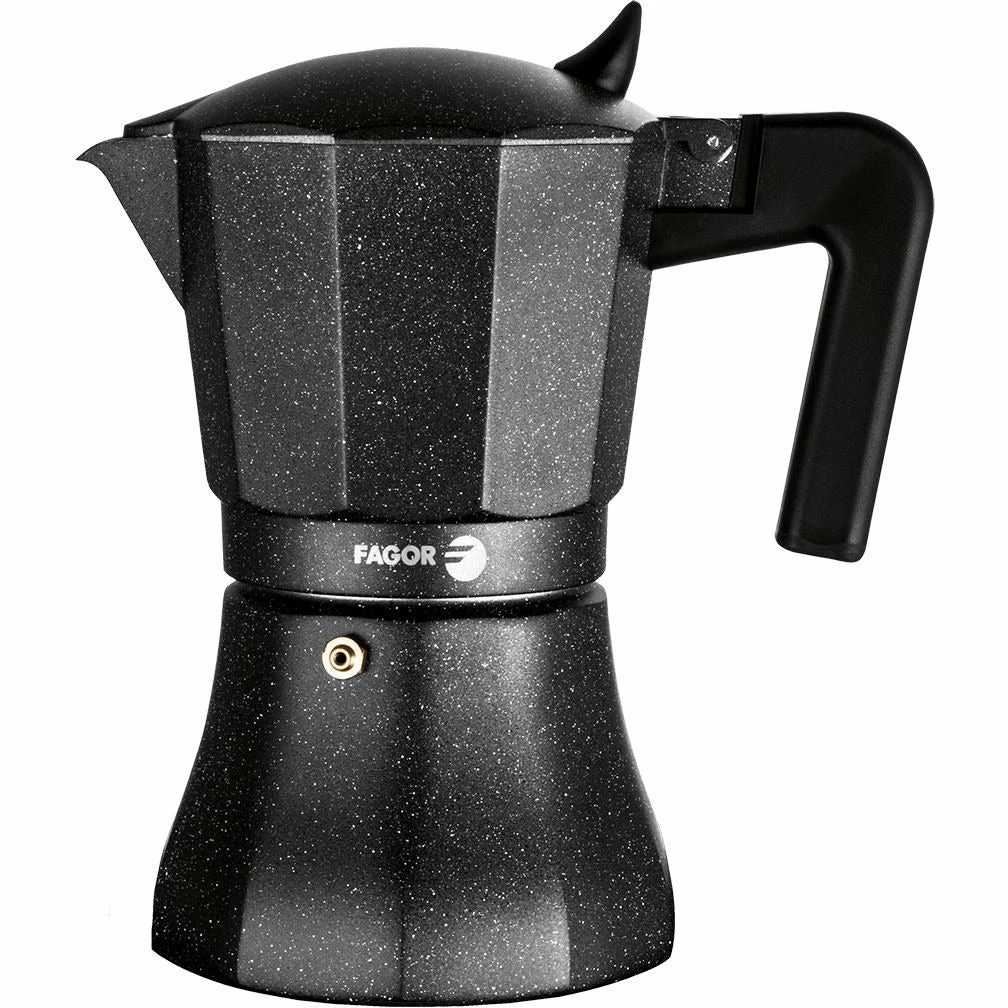 Fagor Tiramisu 9 Cup Aluminium Espresso Maker Charcoal 1 Fagor Tiramisu 9 Cup Aluminium Espresso Maker Charcoal