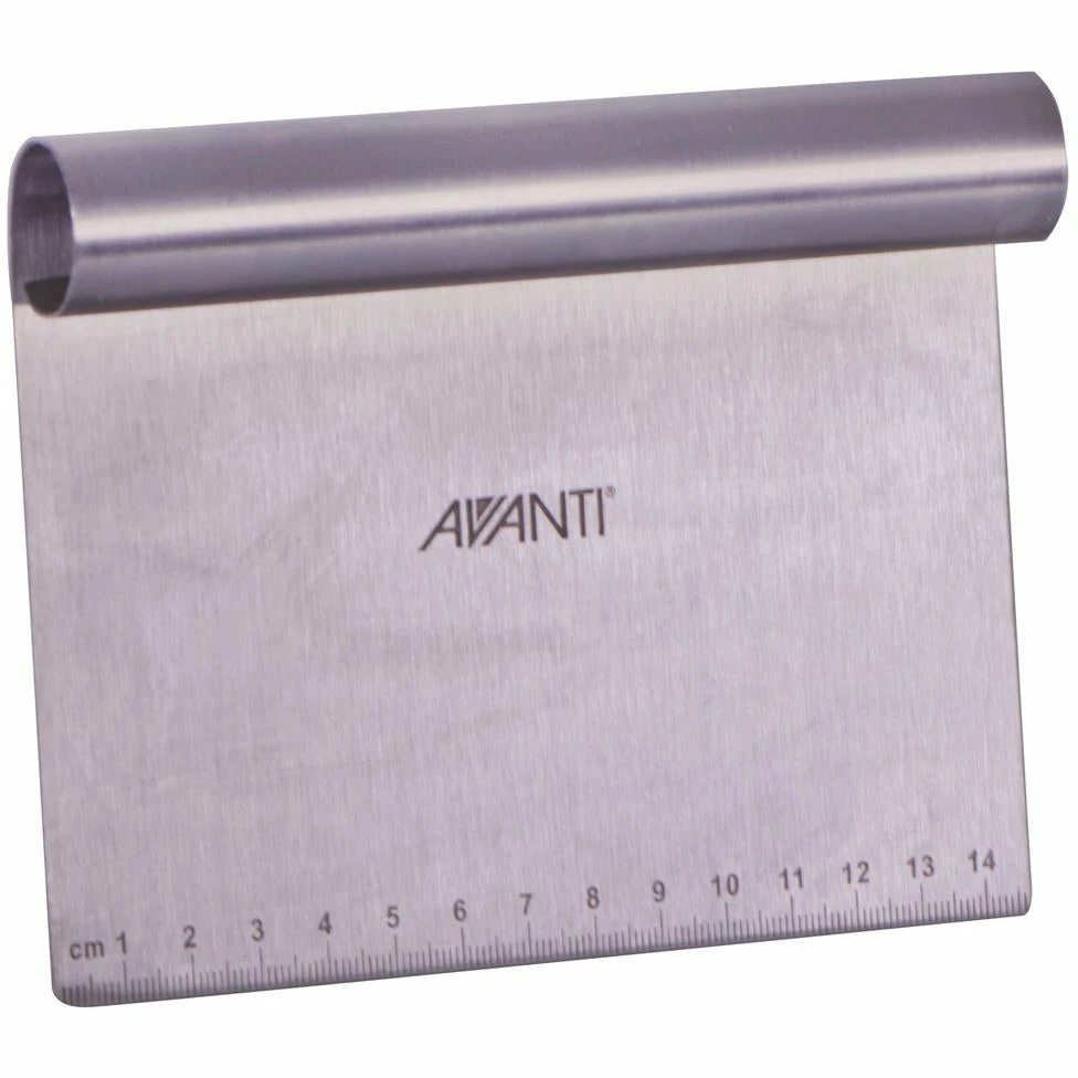 Avanti Stainless Steel Dough Scraper 1 Avanti Stainless Steel Dough Scraper