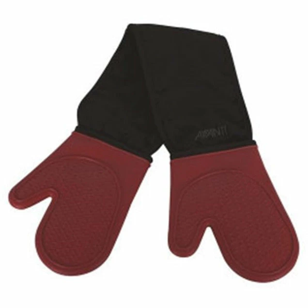 Avanti Silicone Double Oven Glove Red 1 Avanti Silicone Double Oven Glove Red