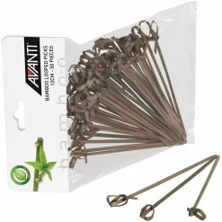 Avanti Bamboo Looped Picks 12cm - 50 Pack