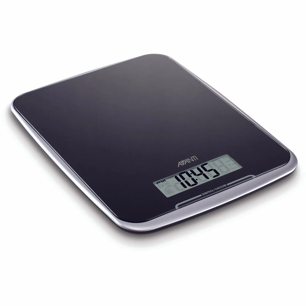 Avanti High Capacity Digitial Kitchen Scale - Black 1 Avanti High Capacity Digitial Kitchen Scale - Black