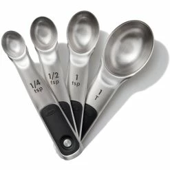 OXO Good Grips 4 Piece Stainless Steel Measuring Spoon Set