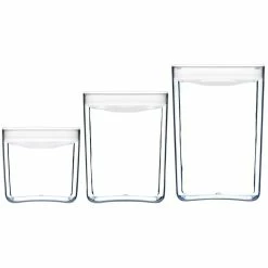 ClickClack Pantry Cube Large Set of 3 - White