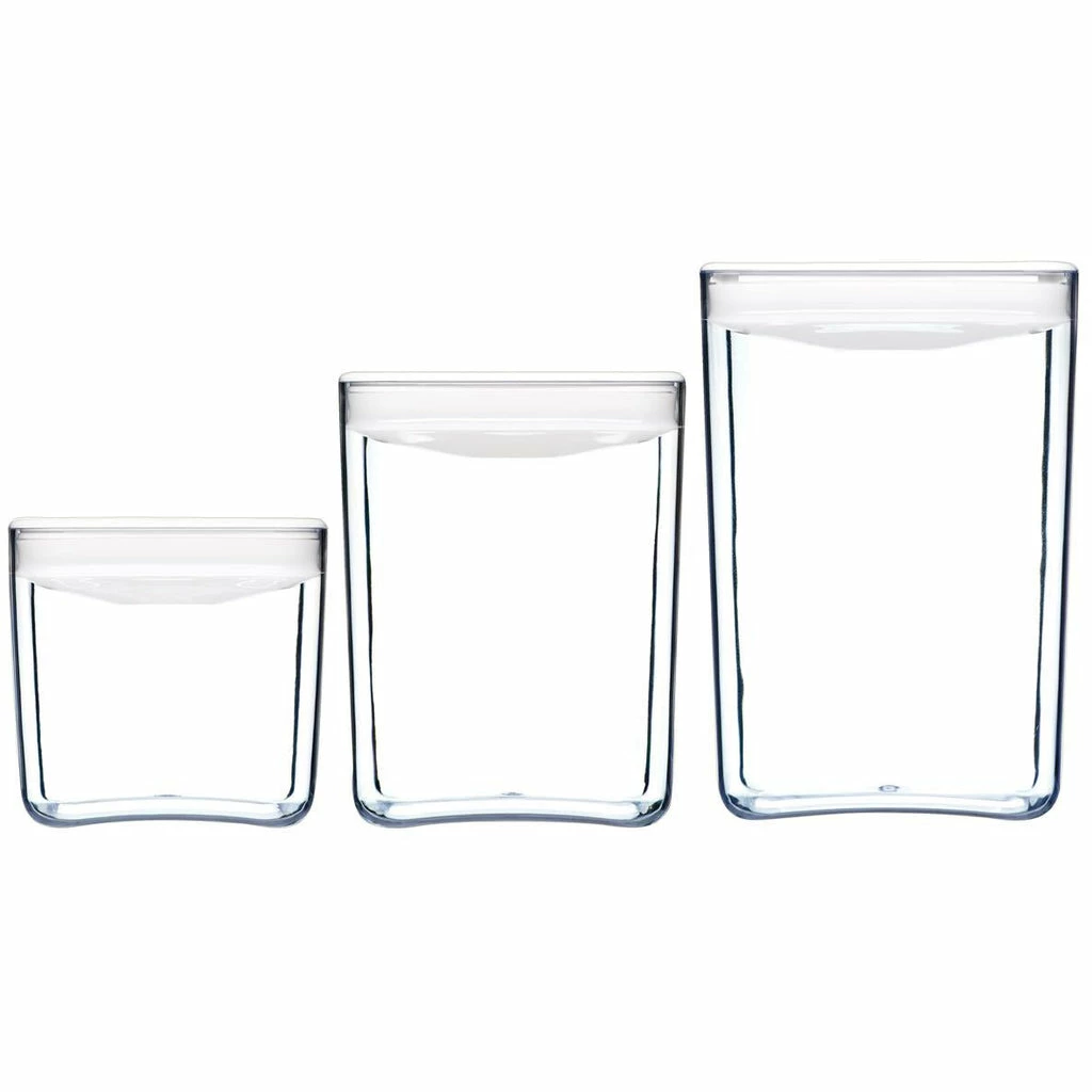 ClickClack Pantry Cube Large Set of 3 - White 1 ClickClack Pantry Cube Large Set of 3 - White