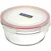 Glasslock Round Food Container Oven Safe - 450ml