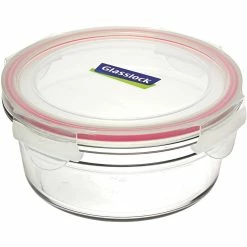 Glasslock Round Food Container Oven Safe - 450ml
