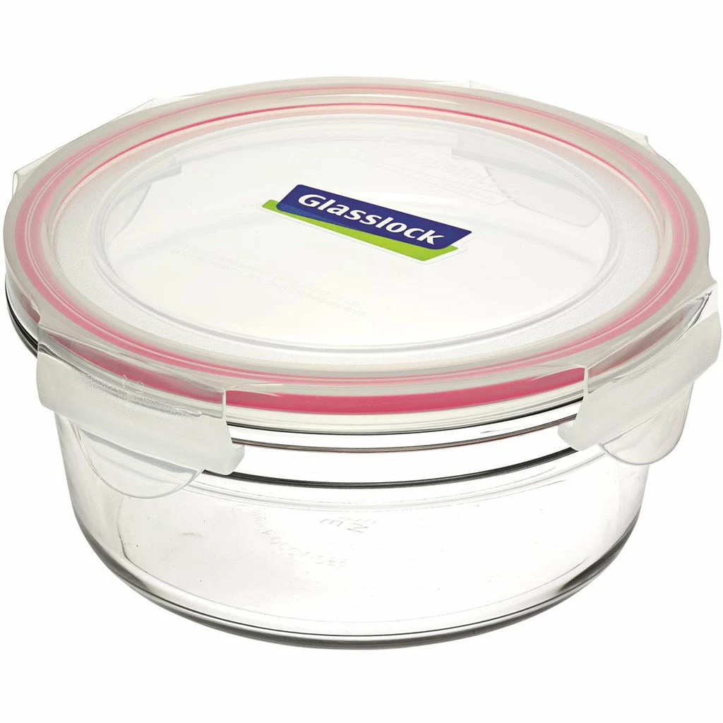 Glasslock Round Food Container Oven Safe - 450ml 1 Glasslock Round Food Container Oven Safe - 450ml