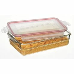 Glasslock Tempered Glass Baking Dish - 2200ml