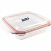 Glasslock Square Oven Safe Glass Baking Dish 28cm x 28cm - 2100ml
