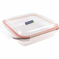 Glasslock Square Oven Safe Glass Baking Dish 28cm x 28cm - 2100ml