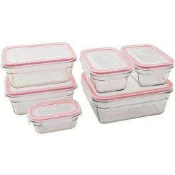 Glasslock Oven Safe Glass Container Set - 6 Piece