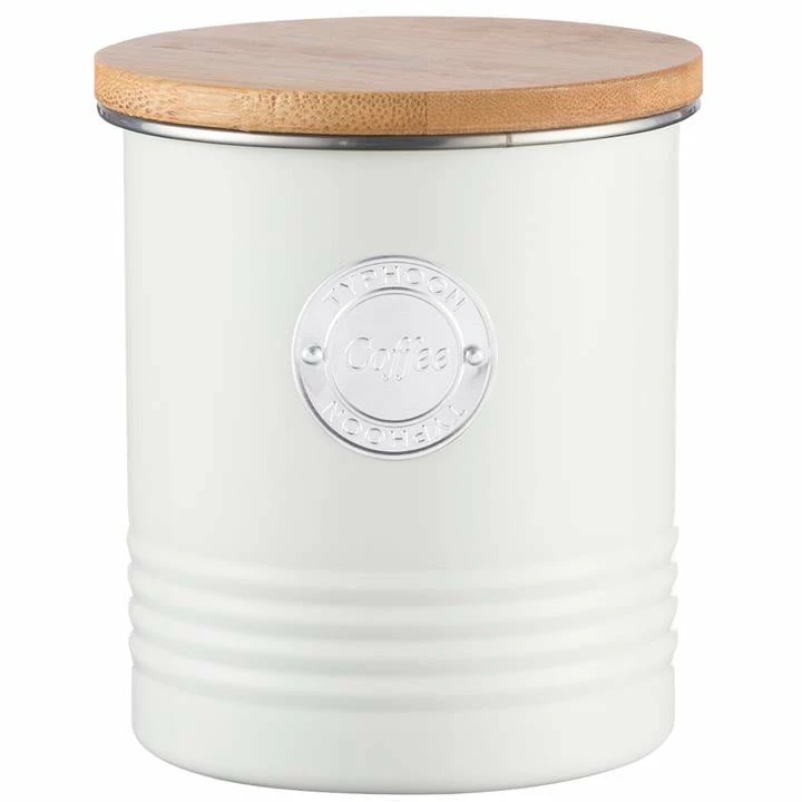 Typhoon Coffee Canister 1L - Cream 1 Typhoon Coffee Canister 1L - Cream