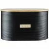 Typhoon Bread Bin 34 x 20cm - Black