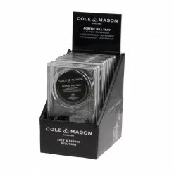 Cole and Mason Acrylic Mill Tray CDU/8