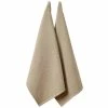 Ladelle Eco Recycled Kitchen Towel Taupe - 2 Piece Set
