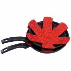 Appetito Pot Pan Protectors - Red