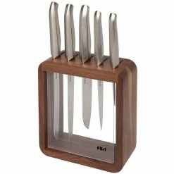 Furi Vault Knife Block Set - 6 Piece Set