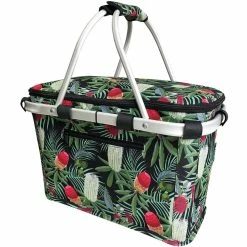 Sachi Insulated Carry Basket With Lid - Banksia
