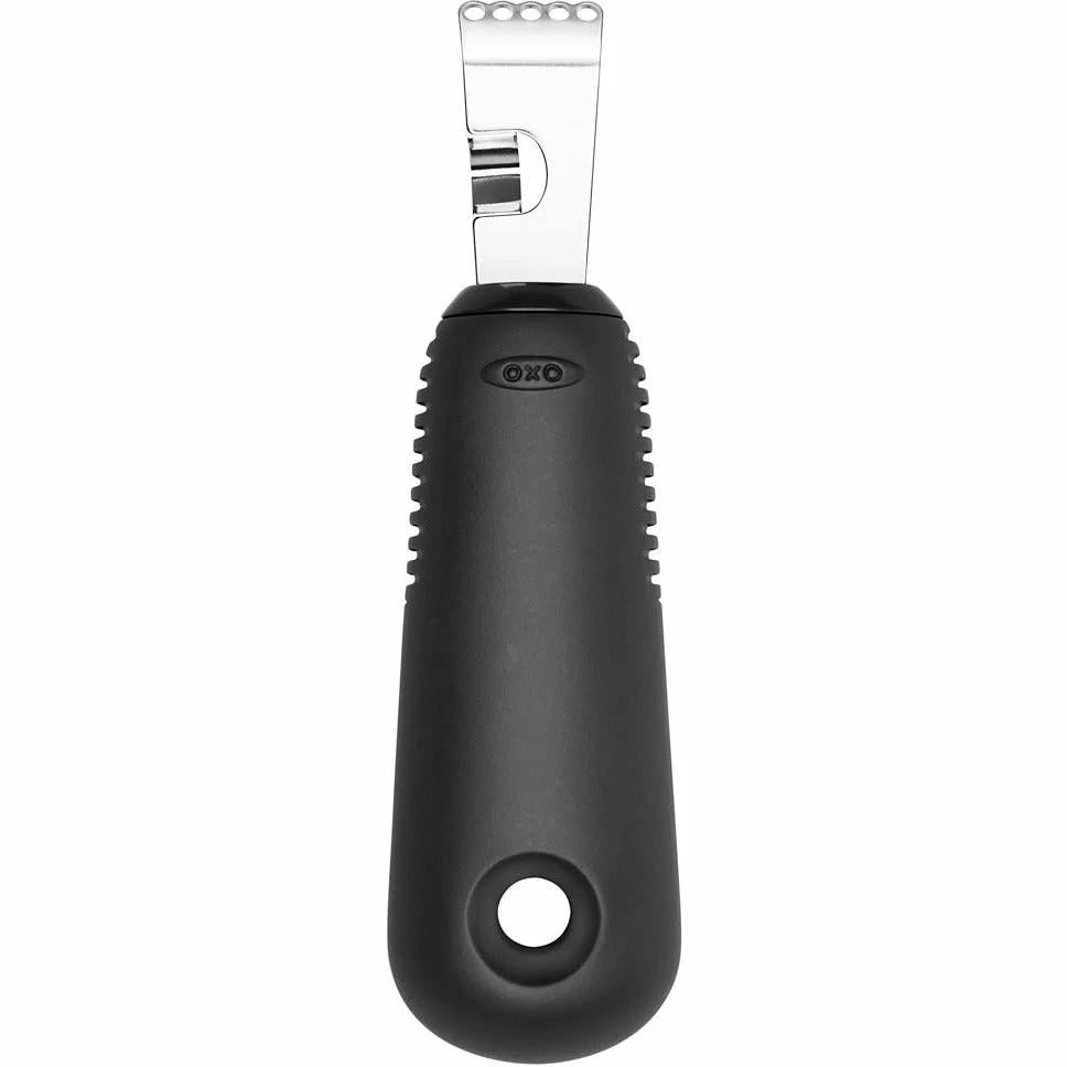 OXO Good Grips Citrus Zester With Channel Knife Black 1 OXO Good Grips Citrus Zester With Channel Knife Black