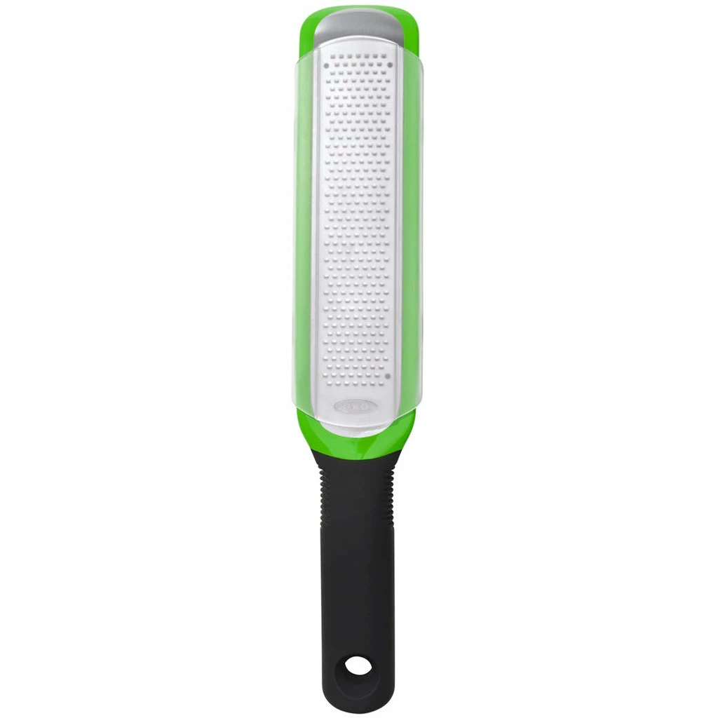 OXO Good Grips Etched Zester Grater - Green 1 OXO Good Grips Etched Zester Grater - Green