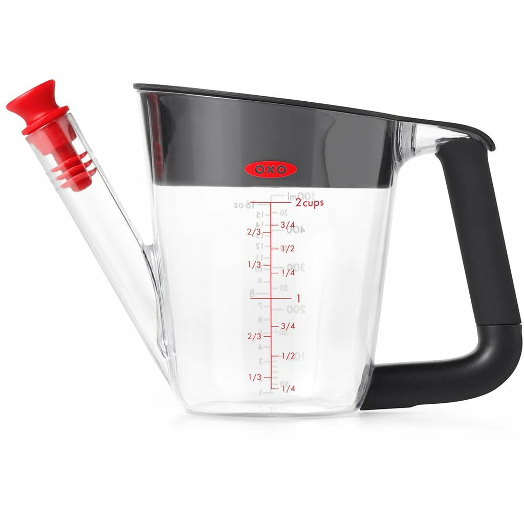 OXO Good Grips Fat Separator - 2 Cup/ 500ml 1 OXO Good Grips Fat Separator - 2 Cup/ 500ml