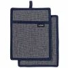 Ladelle Eco Recycled Navy 2pk Pot Holder