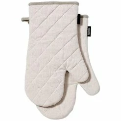 Ladelle Eco Recycled Natural 2pk Oven Mitt