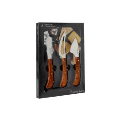 Stanley Rogers Pistol Grip Acacia Cheese 3 Piece Set 5 Stanley Rogers Pistol Grip Acacia Cheese 3 Piece Set -Kitchenware Sales Store 50806STANLEYROGERSPGACACIACHEESE3PCSETIPWeb 1024x1024