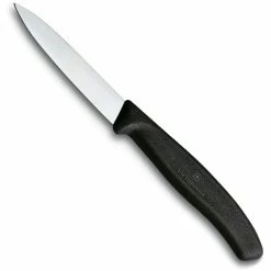 Victorinox Paring Knife Pointed Tip 8cm Black