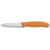 Victorinox Paring Knife Wavy Edge Pointed Tip 8cm Orange