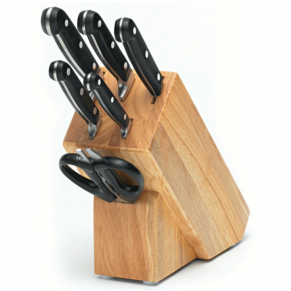 Mundial 7 Piece Knife Block Set 1 Mundial 7 Piece Knife Block Set