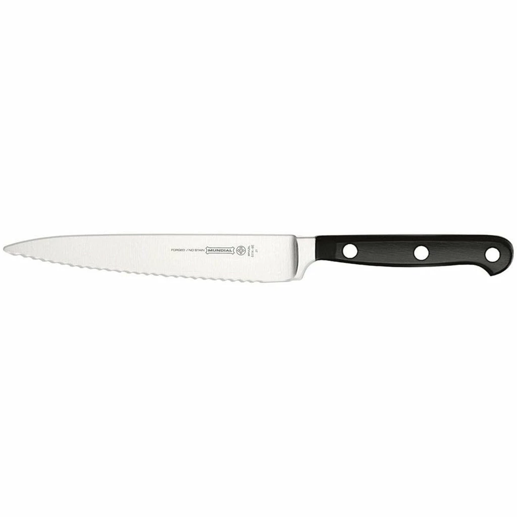 Mundial Utility Serrated Knife - 15cm 1 Mundial Utility Serrated Knife - 15cm