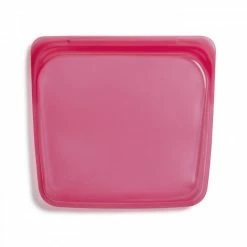 STASHER Sandwich Bag 450ml - Raspberry