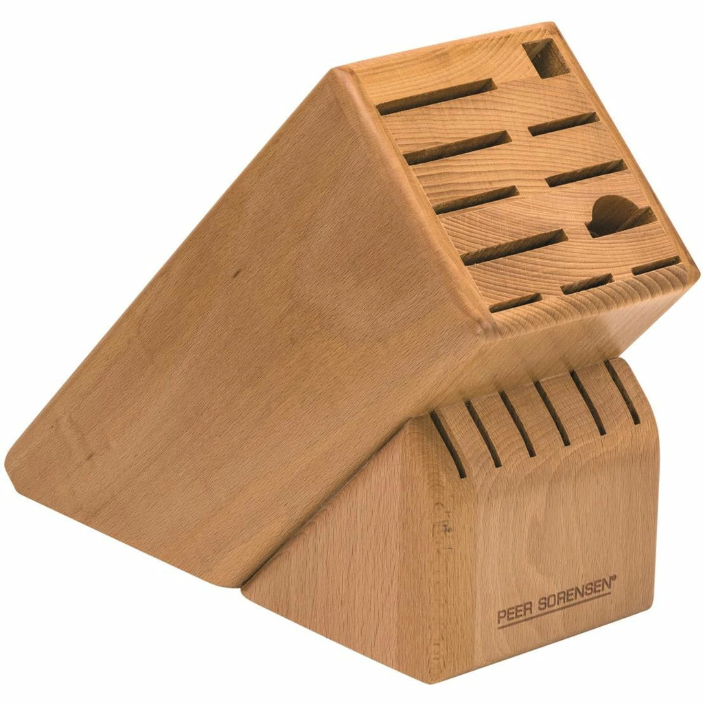 Peer Sorensen Beechwood Knife Block - 17 Slots 1 Peer Sorensen Beechwood Knife Block - 17 Slots