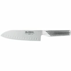 Global Santoku Knife Granton Edge - 18cm