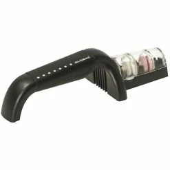 Global 2 Stage Ceramic Water Sharpener Black