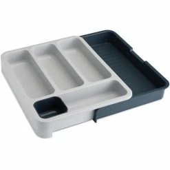 JOSEPH JOSEPH DrawStore Cutlery Tray - Grey