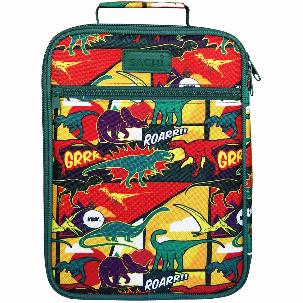 Sachi Insulated Lunch Tote - Dinosaur 1 Sachi Insulated Lunch Tote - Dinosaur